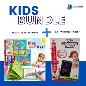 Magic Water Book and 6.5-Inch LCD Writing Tablet for Kids